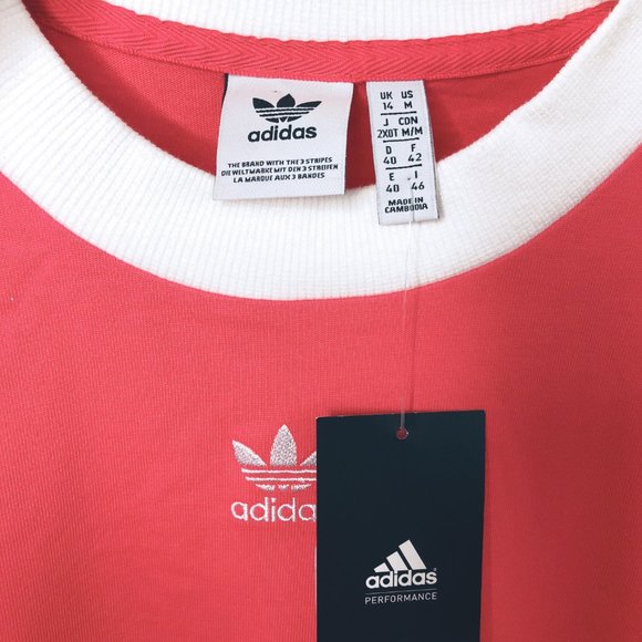 ADIDAS Trefoil Logo Shirt Dress - Picture 4 of 8